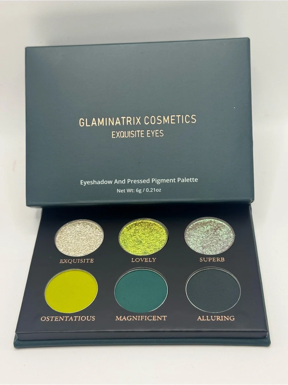 Glaminatrix Exquisite Eyes Eyeshadow Palette - Green Multi-Tone